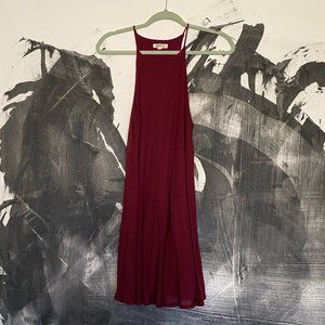 Silence + Noise | Urban Outfitters | Trapeze Dress | Red | Small